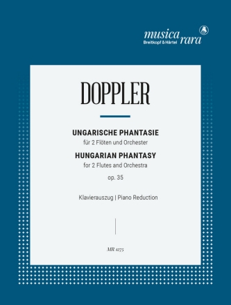 Hungarian Fantasy op.35 for 2 flutes and orchestra for 2 flutes and piano