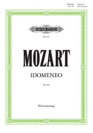 Idomeneo  Klavierauszug (dt/it)