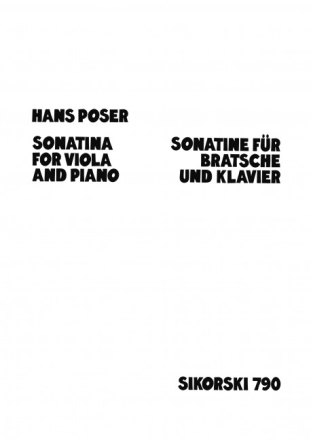 Sonatine op.54,3 fr Viola und Klavier