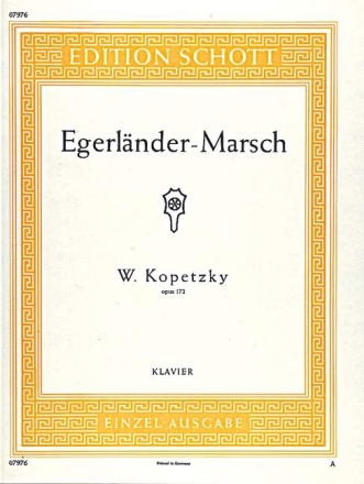 Egerlnder-Marsch op. 172 fr Klavier
