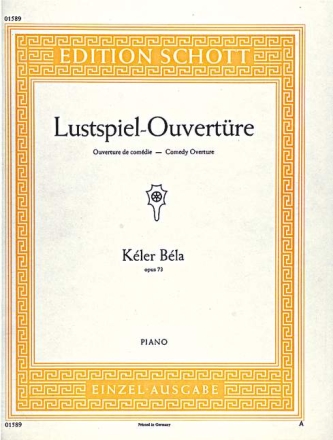 Lustspiel-Ouvertre op.73 fr Klavier (1872)
