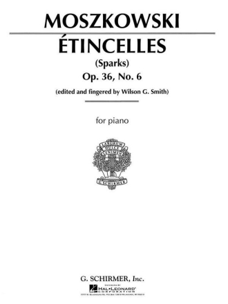 Etincelles op.36,6 for piano sparks