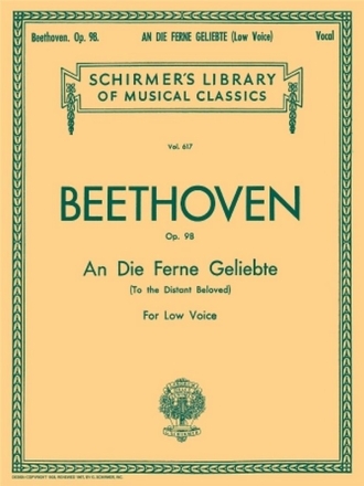 An die Ferne Geliebte op.98 for low voice and piano (dt/en)