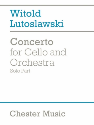 Concerto for cello and orchestra cello solo