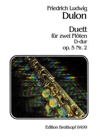 Duett D-Dur op.5,2 für 2 Flöten 2 Spielpartituren