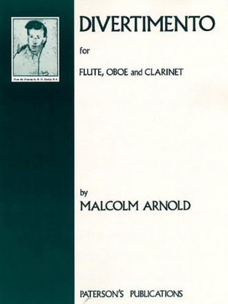 Divertimento for flute, oboe and clarinet parts