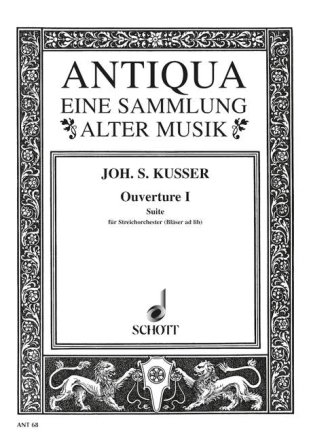 Ouvertuere Nr.1 fr Streichorchester Partitur