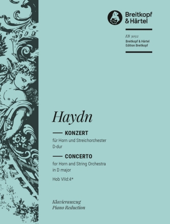 Konzert D-Dur Nr.2 Hob.VIId:4 fr Horn und Orchester fr Horn und Klavier