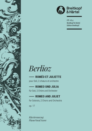 Romeo und Julia op.17 Dramatische Sinfonie Klavierauszug (fr/dt/en)