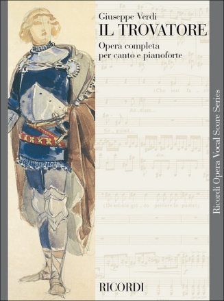 Il Trovatore Klavierauszug (it) Der Troubadour Cammarano, S., Text