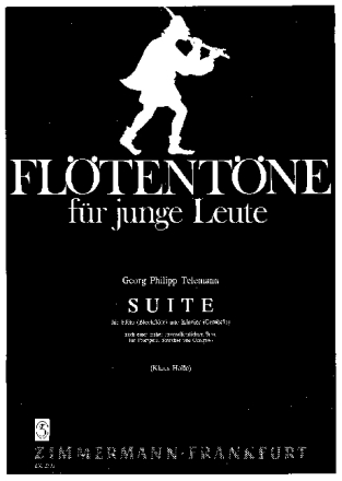 Suite F-Dur fr Flte, Streicher und Bc fr Flte und Klavier