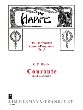 Courante fr Harfe