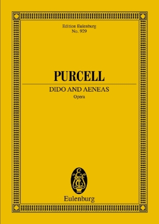 Dido and Aeneas fr Soli, Chor und Orchester Studienpartitur