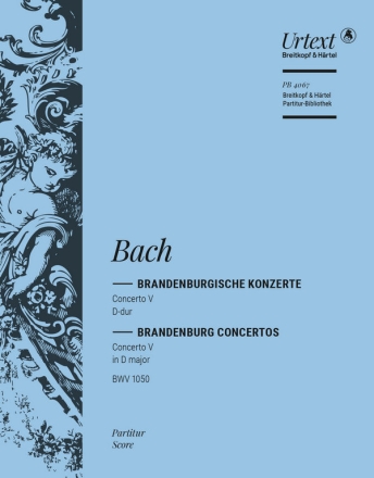 Brandenburgisches Konzert D-Dur Nr.5 BWV1050 fr Orchester Partitur