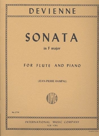 Sonata F major for flute and piano