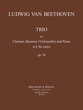 Trio op.38 fr Klarinette, Fagott und Klavier