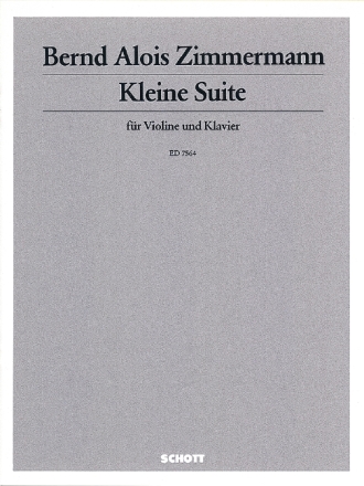 Kleine Suite fr Violine und Klavier