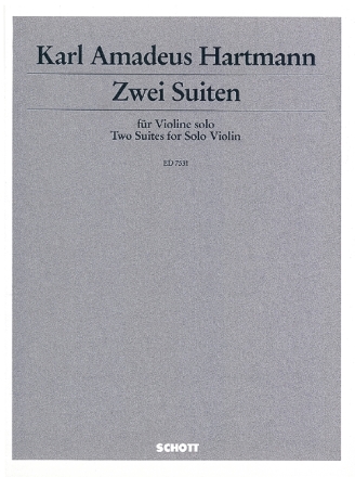 Zwei Suiten fr Violine