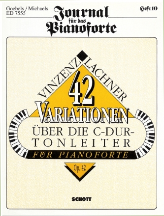 42 Variationen ber die C-Dur-Tonleiter op. 42 Heft 10 fr Klavier