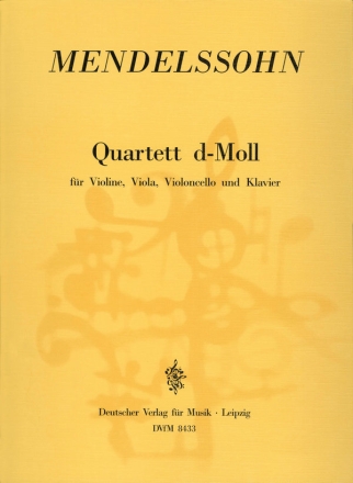 Quartett d-Moll fr Klavier und Streichtrio