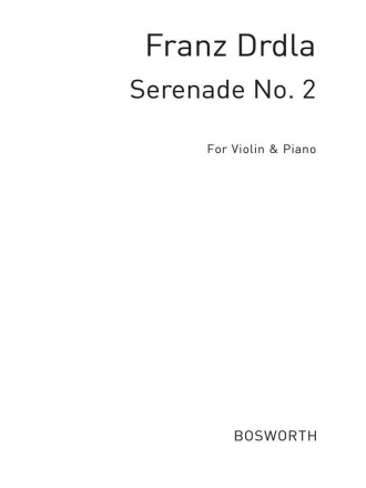 Serenade no.2 for violin and piano Verlagskopie