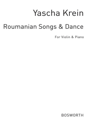 Roumanian Songs and Dances fr Violine und Klavier