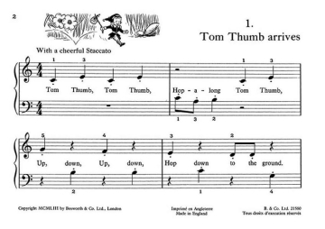 Tom Thumb Tunes for piano