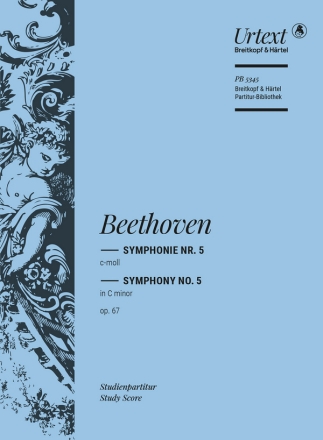 Sinfonie c-Moll Nr.5 op.67 fr Orchester Studienpartitur