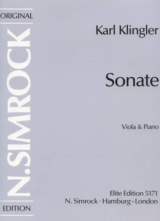 Sonate fr Viola und Klavier