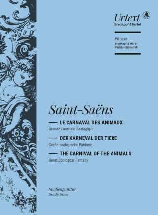 Le carnaval des animaux fr Orchester Studienpartitur