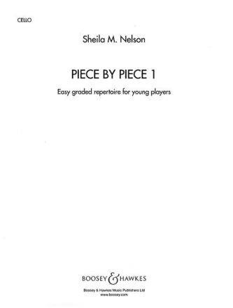 Piece by Piece Vol. 1 fr Violoncello und Klavier Einzelstimme
