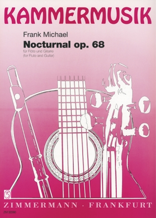 Nocturnal op.68 fr Flte und Gitarre 2 Spielpartituren