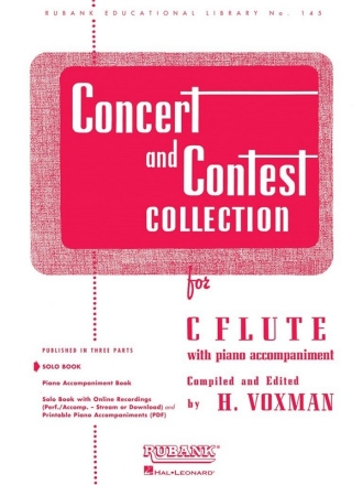Concert and Contest Collection for flute and piano flute part