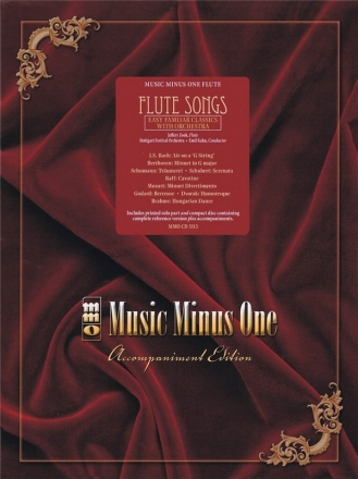 MUSIC MINUS ONE FLUTE FLUTE SONG SCORE+CD ZOOK, JEFFERY, FLUTIST