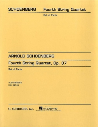 String quartet no.4 op.37 parts