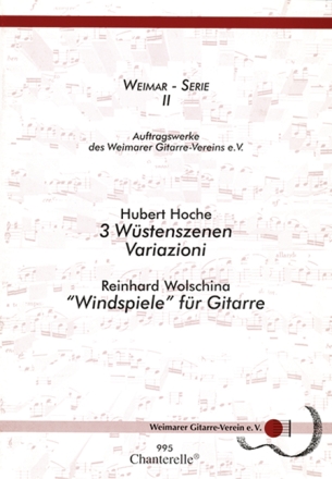 3 Gitarrenstcke von Hubert Hoche und Reinhard Wolschina fr Gitarre