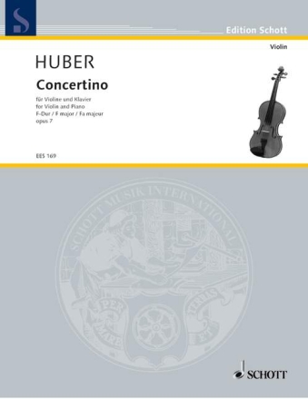 Concertino F-Dur op.7 fr Violine und Klavier