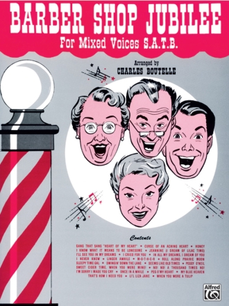 Barber Shop Jubilee Songbook for mixed voices (SATB)