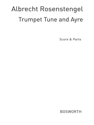Trumpet Tune and Ayre fr Blockflten und Schlagwerk Partitur und Stimmen,  Archivkopie