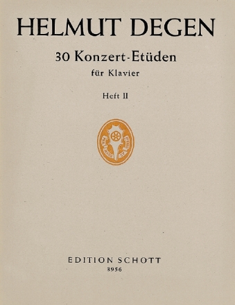 30 Konzert-Etden Band 2 (Nr.11-20) fr Klavier
