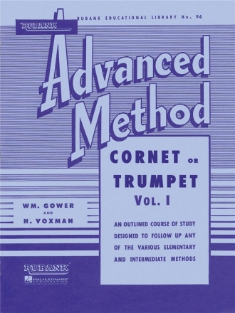 Advanced Method vol.1 for cornet (trumpet)