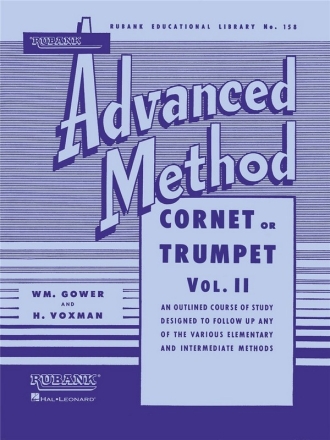 Advanced Method vol.2 for cornet (trumpet)