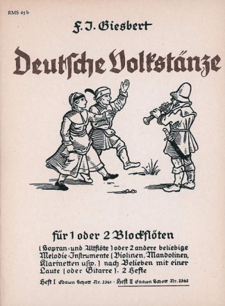 Deutsche Volkstnze Band 2 fr 1-2 Blockflten (SA)