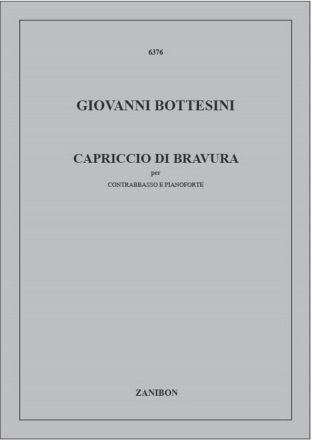 Capriccio di bravura A-Dur fr Kontraba und Klavier