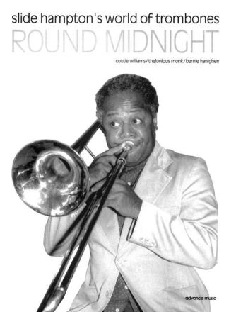 Round midnight fr 4 Posaunen (3 tenor, bass, grad 4-5) score and parts