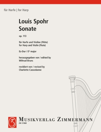 Sonate Es-Dur op.113 fr Harfe und Violine