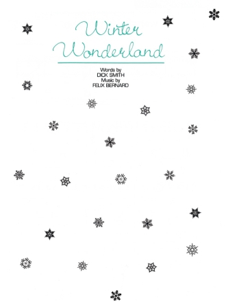 Winter Wonderland: Einzelausgabe fr Gesang und Klavier