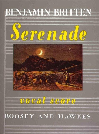 Serenade op.31 fr Tenor, Horn und Streicher Klavierauszug