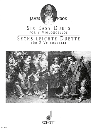 6 leichte Duette op.58 für 2 Violoncelli