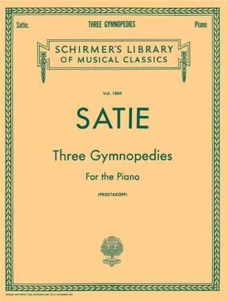 3 Gymnopedies for piano